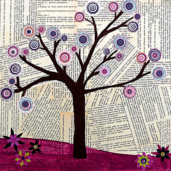 田园风格三联挂画图片