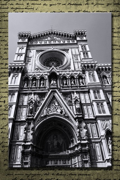 城市建筑三联画图片