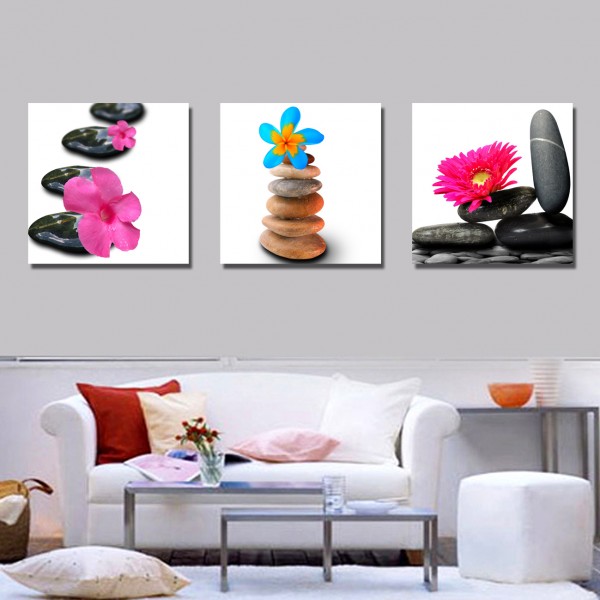 清爽风景三联画图片大全