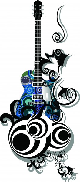 矢量乐器花纹图片大全