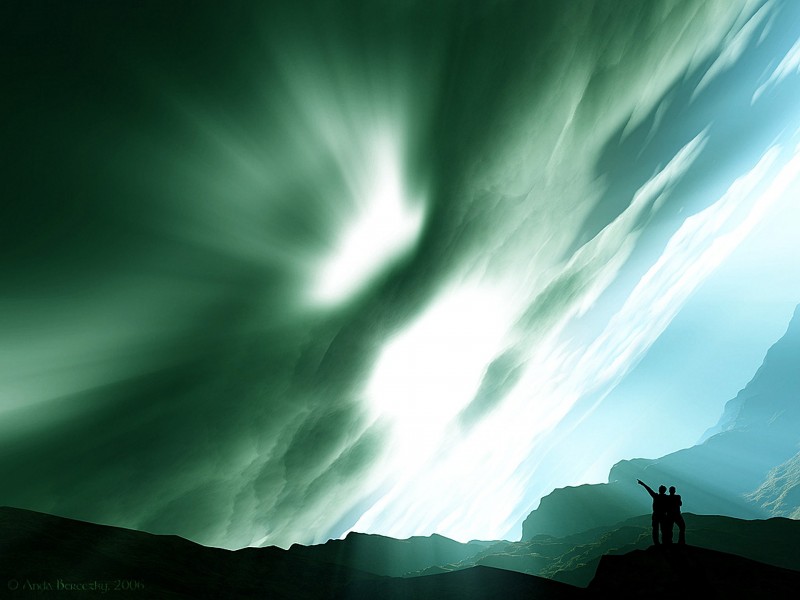 电脑特效唯美图片