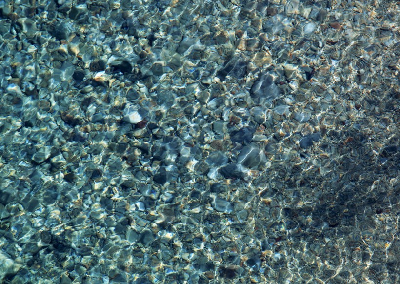 湖面水波纹图片