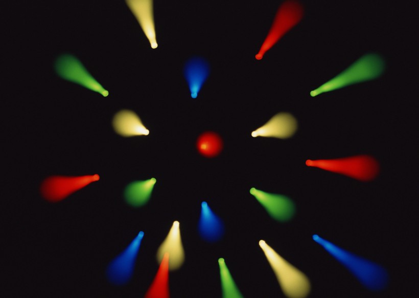 迷幻炫彩背景图片