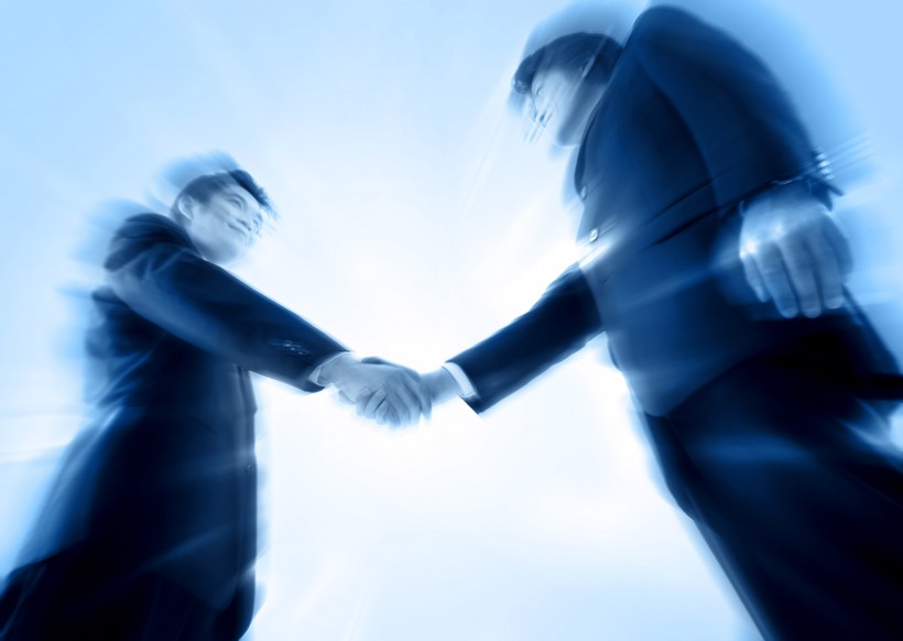 商业人物背景图片