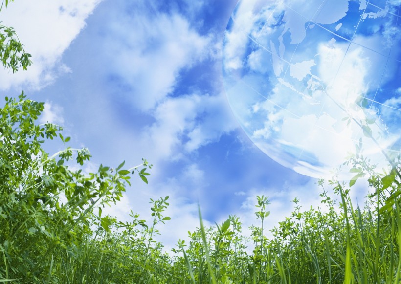 绿色地球设计图片