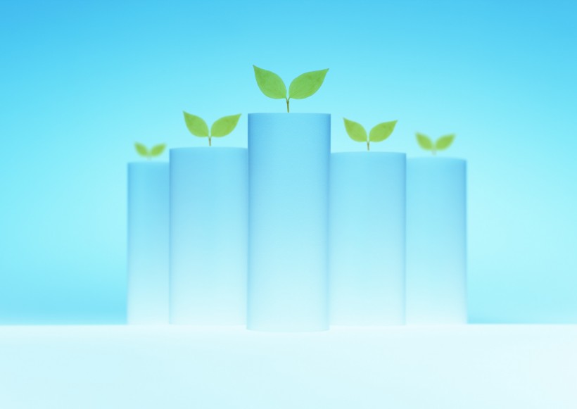 绿色、生命和水图片