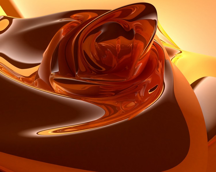 流动的液体图片