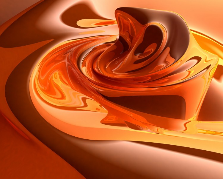 流动的液体图片