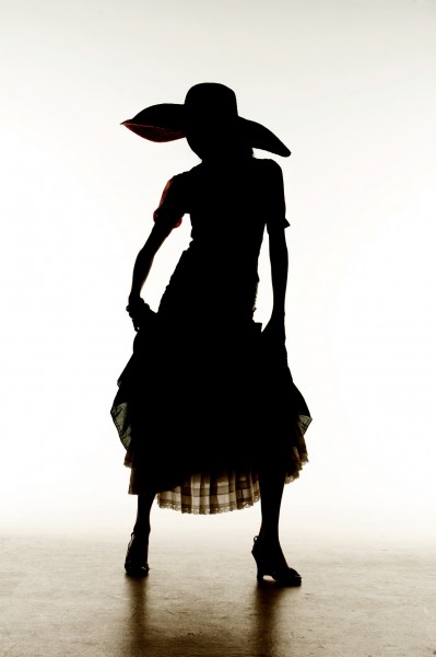 服装模特剪影图片大全