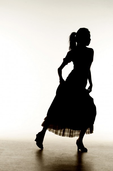 服装模特剪影图片大全