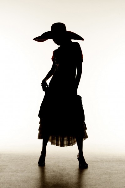 服装模特剪影图片大全