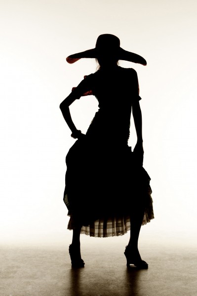 服装模特剪影图片大全