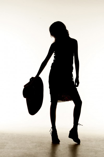 服装模特剪影图片大全