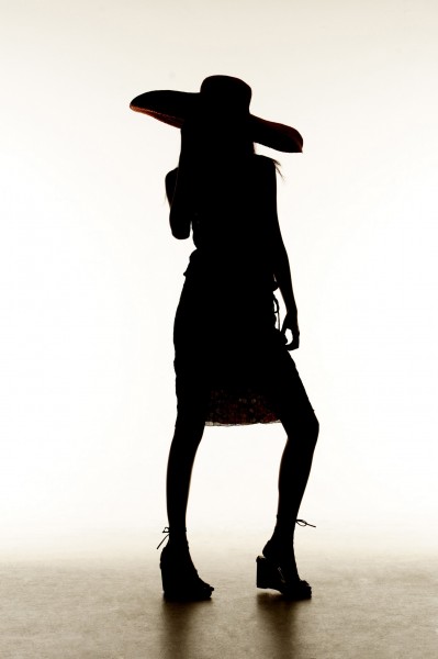 服装模特剪影图片大全