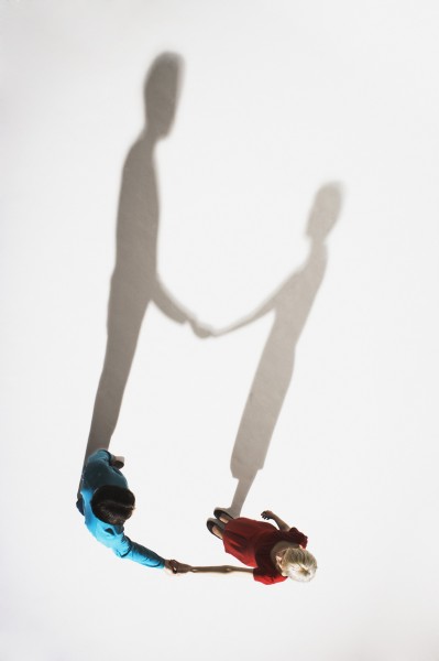 有趣的影子图片