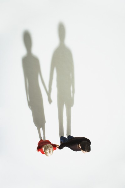 有趣的影子图片