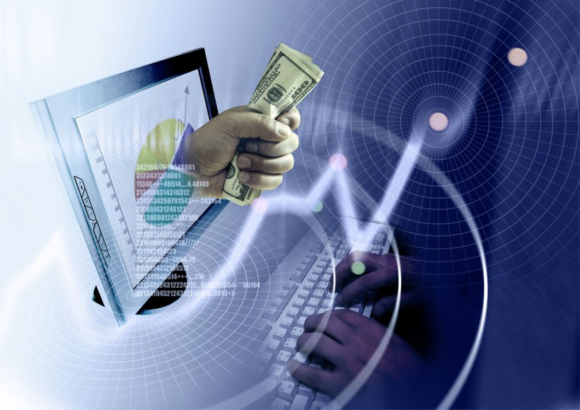 金融概念创意背景图片