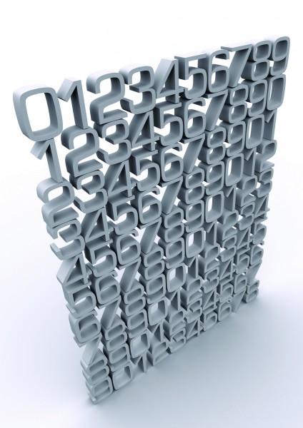 3D立体数字图片