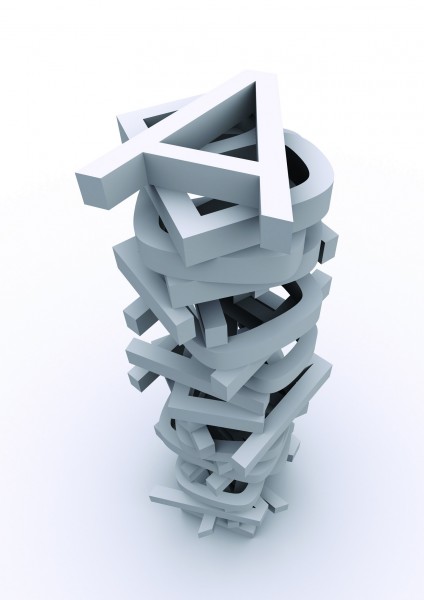 3D立体字母图片