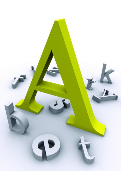 3D立体字母图片