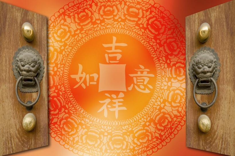 节庆中国风背景图片