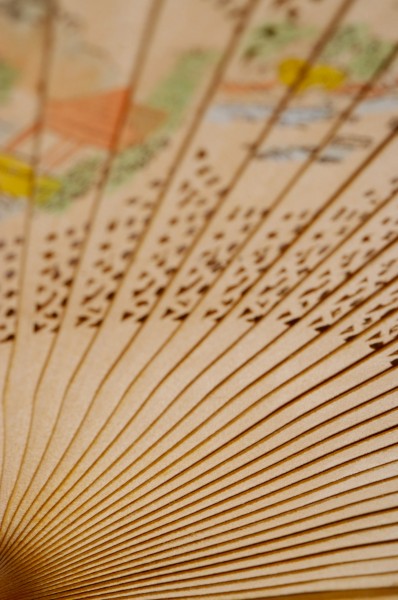 中国传统扇子图片