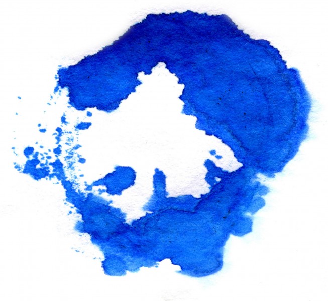 环形彩色墨染图片大全