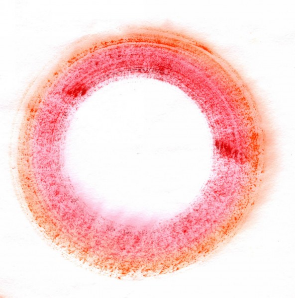 环形彩色墨染图片大全