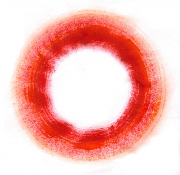 环形彩色墨染图片大全