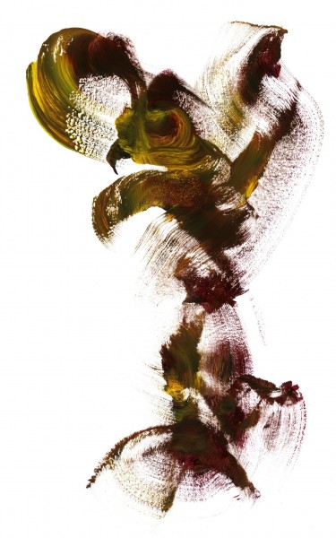 抽象毛笔刷痕图片