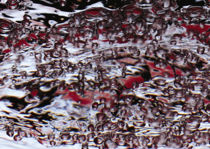 水花水气泡图片