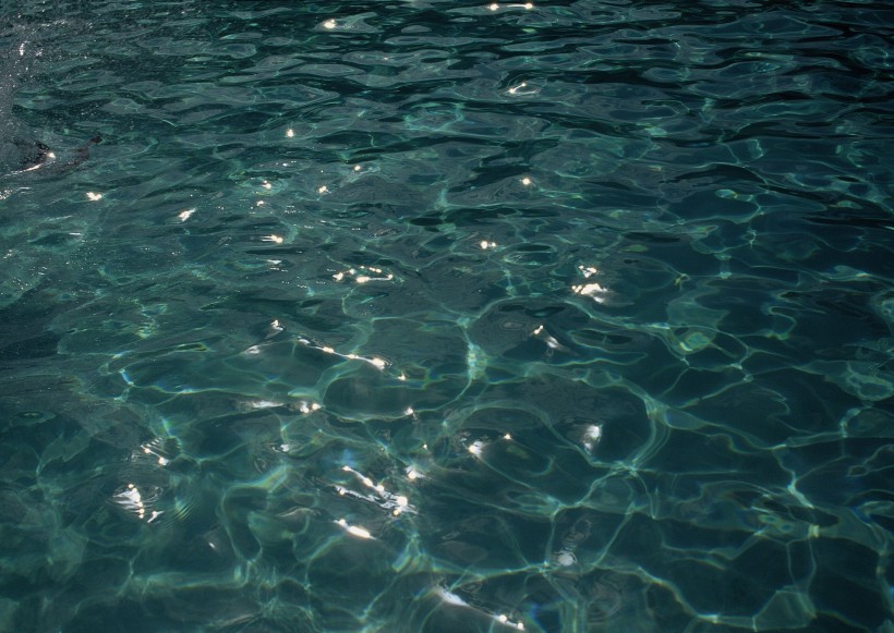 水波纹特写图片