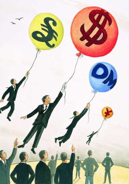 商业寓意漫画图片