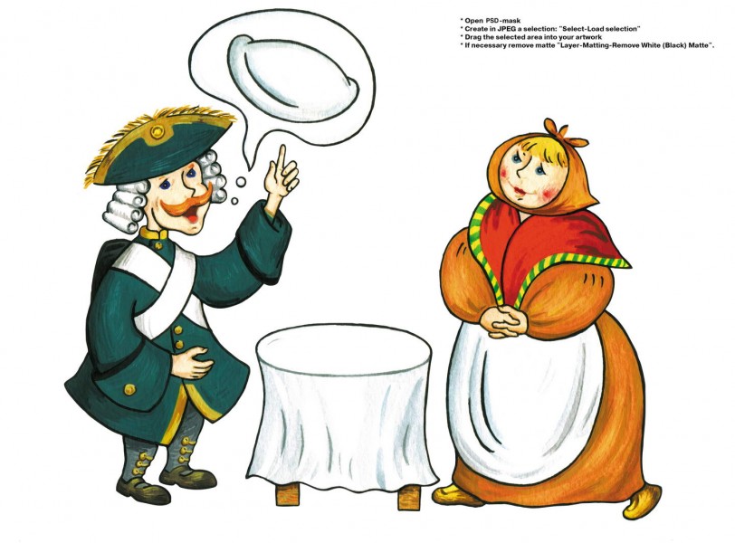 食品包装袋卡通造型设计图片