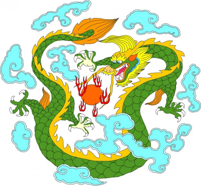 中国龙纹图片
