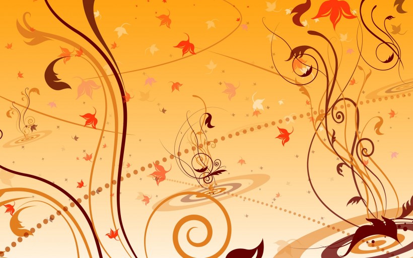 矢量植物花纹图片