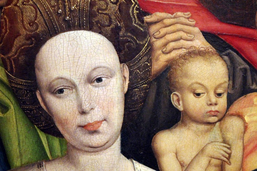 色彩鲜明的人物彩绘图片