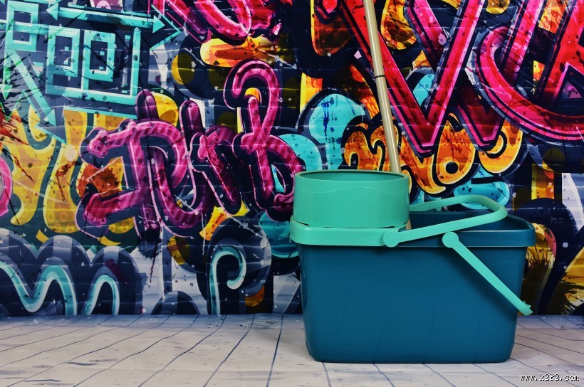 墙上个性的涂鸦图片