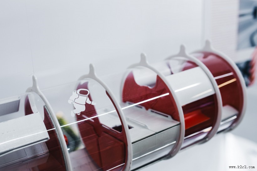 太空舱模型的展览图片