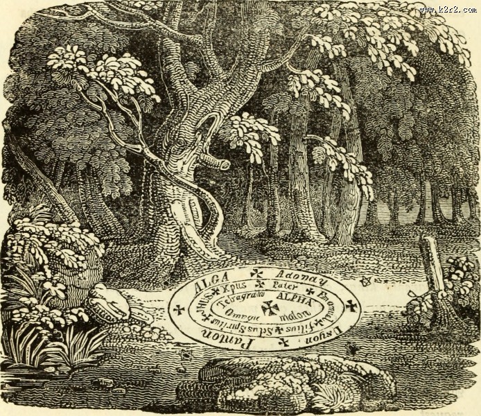 古代欧洲神话插画图片