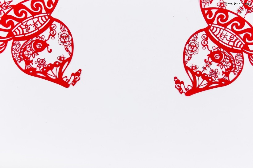 新春剪纸葫芦图片