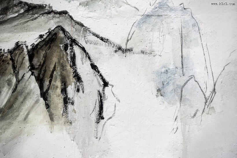 中国风水墨山水画图片