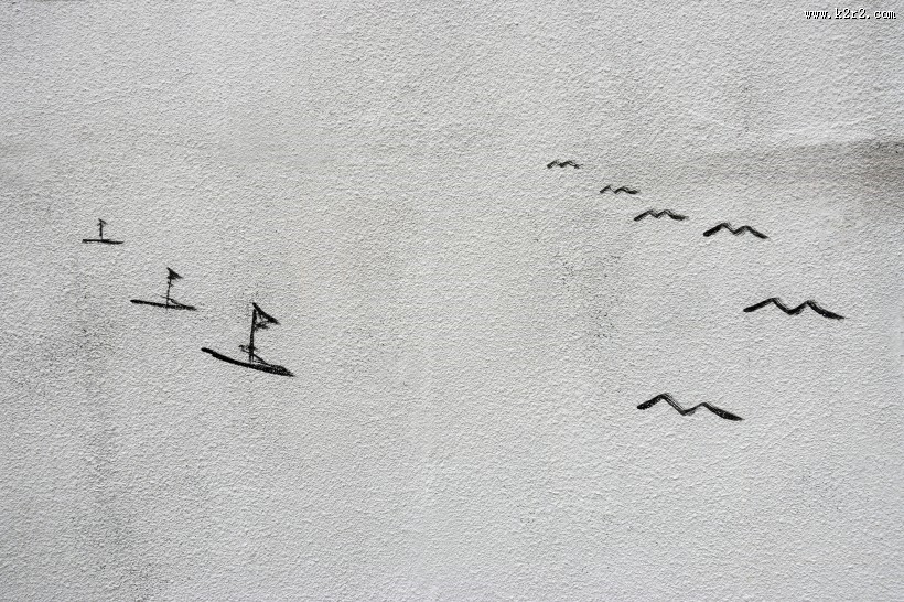 中国风水墨山水画图片