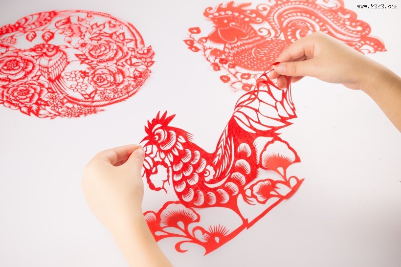 好看的传统手工剪纸窗花图片