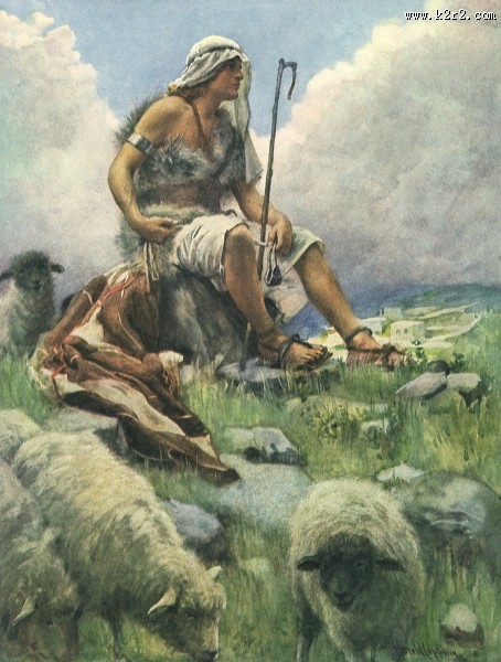 基督教主题彩绘图片