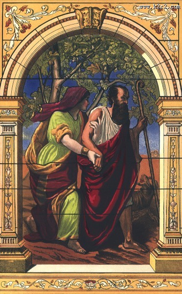 基督教主题彩绘图片