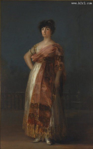 浪漫主义画家戈雅之人物系列图片