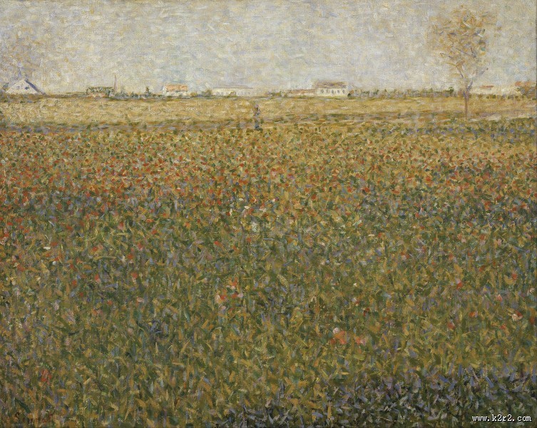 新印象派画家修拉作品图片