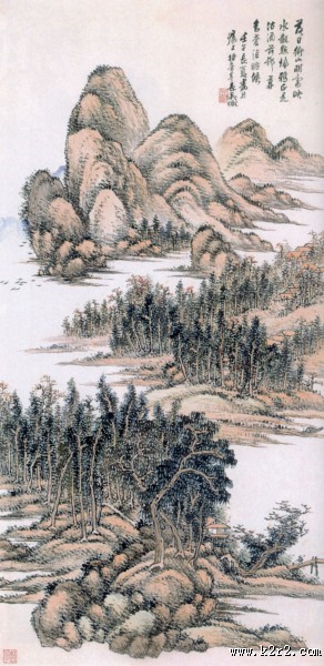 中国画之写意山水画图片