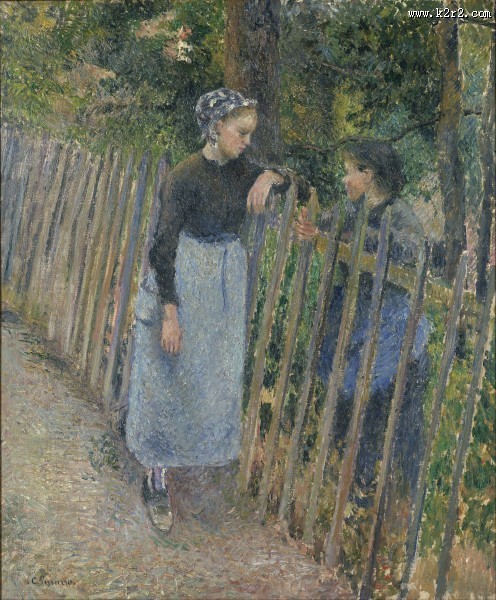 卡米耶·毕沙罗绘画之人物场景系列图片